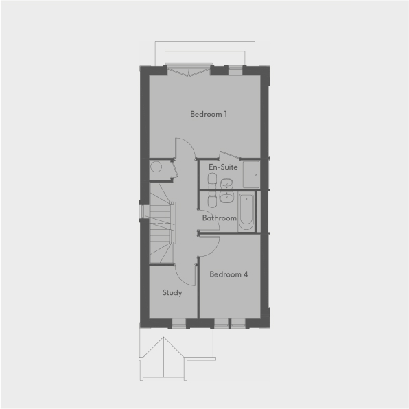Plot 19 The Nesfield 4 Bed Home Chartford Homes